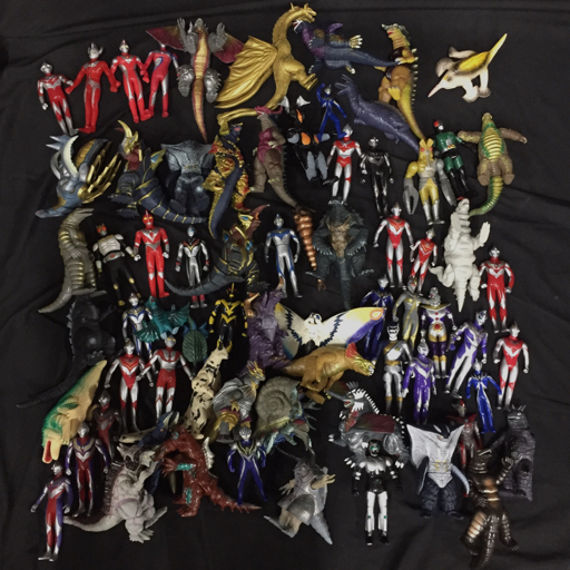 ソフビ フィギュア ウルトラマンティガ ウルトラマンネオス ゴルメデ